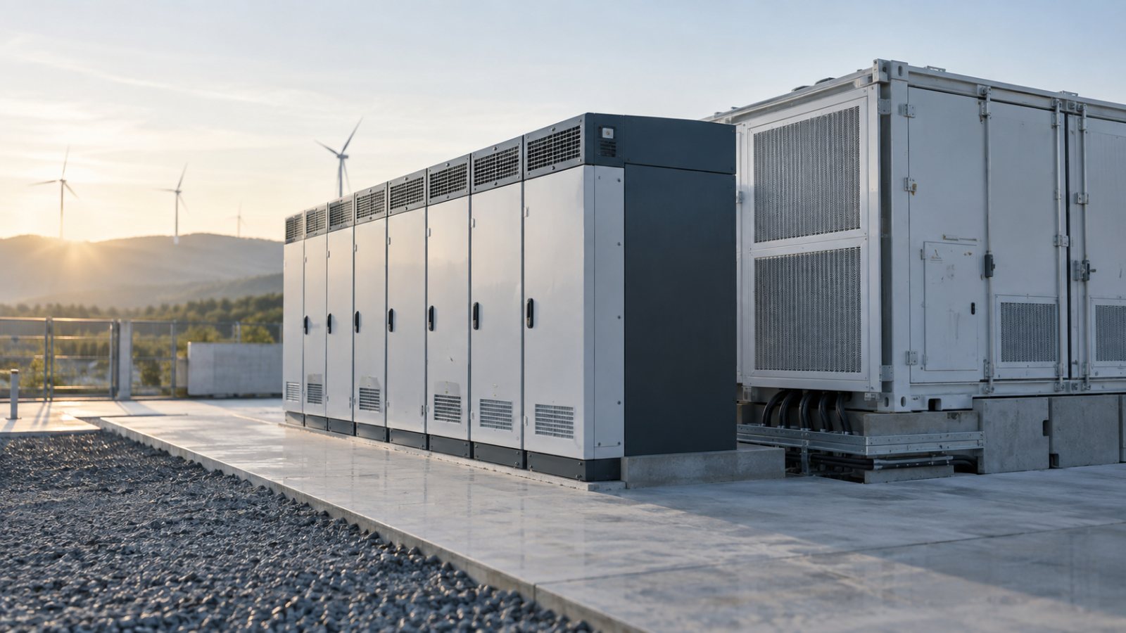 Energie und Versorger: Batteriespeicher und Wechselrichter