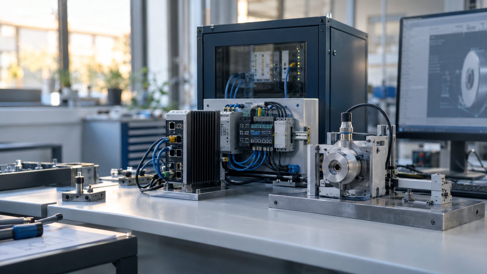 IT- und Engineering-Dienstleister: Steuerungs- und Prüfaufbau